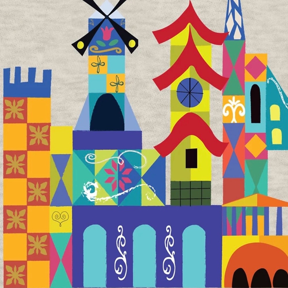 Unique design Disney Magic Kingdom It’s a Small World Mary Blair inspired - Picture 3 of 4